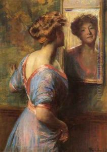 A Passing Glance by Thomas Anshutz