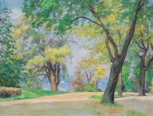 An Der Ausenalster by Walter Tanck