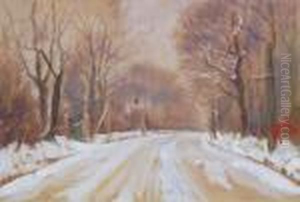 Winterlandschaft Bei Gros-borstel - view 1