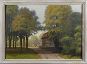 Motiv Frandjurgarden by Bengt Tandberg