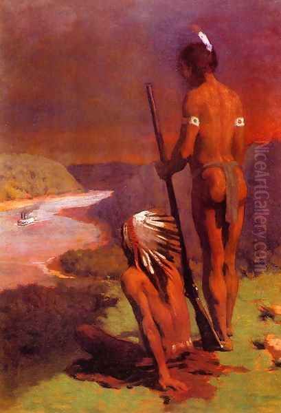 Indians on the Ohio - view 1