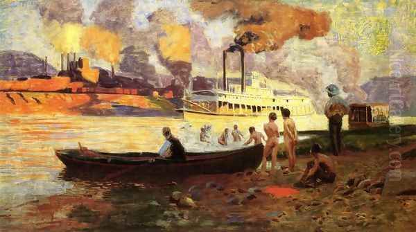 Steamboat on the Ohio - view 1
