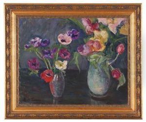 Blomsterstilleben by Marie Tannaes