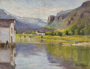 Fra Strandebarm I Hardanger by Marie Tannaes