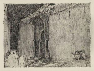 Mosque, Tangier by Henry Ossawa Tanner