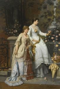 In The Garden by Louis Tannert