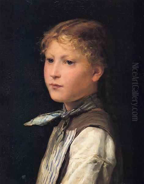 Portrait of a Young Girl - view 1