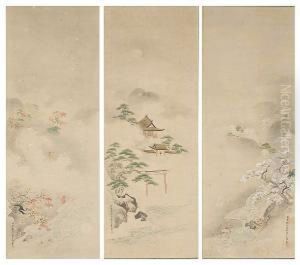 Tan'yu : Shinto Shrine And Seasonal Landscapes by Kano Tanyu