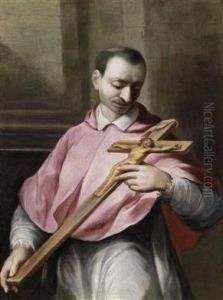 Saint Charles Bartholomew by Antonio D'Enrico Tanzio Da Varallo