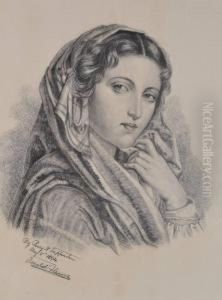 Head Andshoulders Portrait Of A Girl Head Andshoulders Portrait Of A Girl