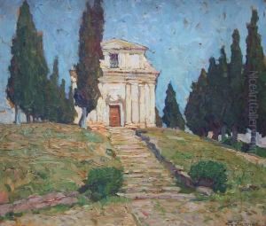 Santuario Di Gaino, Gardasee, Italien