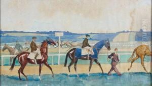 Le Depart Pour La Course by Maurice Taquoy