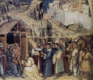 Adoration of the Magi 1380 by Altichiero da Zevio