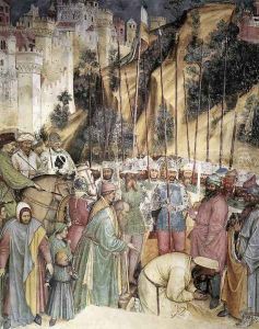 The Execution of Saint George 1380 by Altichiero da Zevio