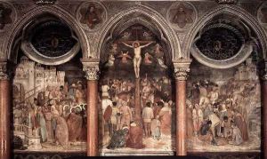 Crucifixion 1376 by Altichiero da Zevio