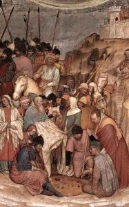 Crucifixion (detail) by Altichiero da Zevio