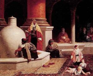 In The Harem by Yvon Adolphe