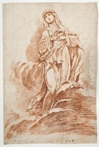 Recto : Sainte Rosalie
