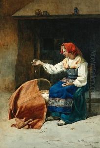 For The Amusement Of The Baby by Enrico Tarenghi