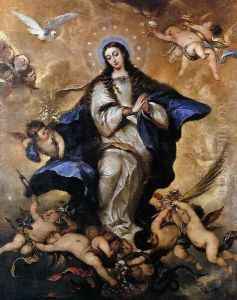 Immaculate Conception 1665 by Jose Antolinez