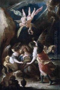 The Death of the Magdalene 1667 by Jose Antolinez