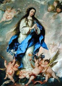 The Immaculate Conception c.1650-75 by Jose Antolinez