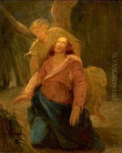 Le Christ Soutenu Par Un Ange