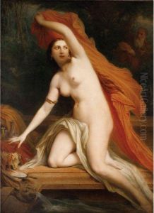Suzanne Et Les Vieillards by Octave Tassaert