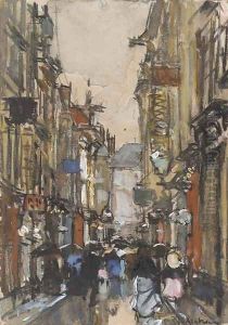 A busy street in The Hague by Floris Arntzenius