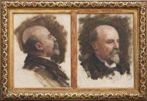 Portrait D'homme by Francis Tattegrain