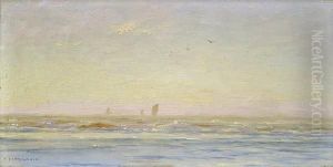''marine'' by Francis Tattegrain