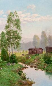 Summer Landscape by Eugen Taube