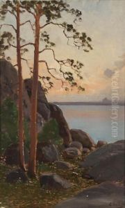 Auringonlasku by Eugen Taube