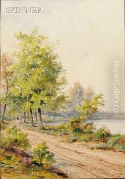 Path By The Lake. - view 1