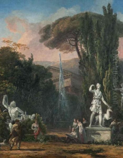 Giardino All'italiana Con Sculture - view 1