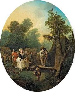 Kleine Wanderbuhne by Nicolas Antoine Taunay