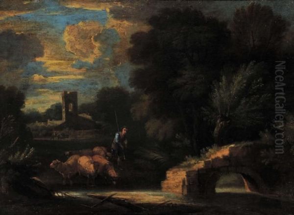 Paesaggio Con Armenti - view 1