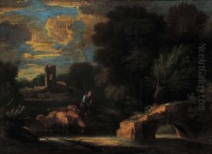 Paesaggio Con Armenti by Carlo Antonio Tavella, Il Solfarola