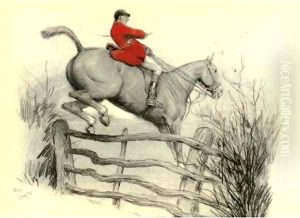 Over the fence by Cecil Charles Aldin