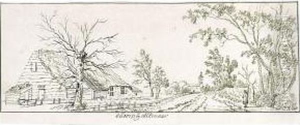 Sketchbook Sheet: Oudorp By Alkmaar - view 1