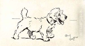 A terrier by Cecil Charles Aldin