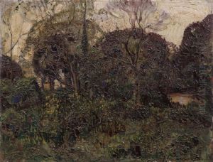 Paesaggio Con Laghetto by Andrea Tavernier