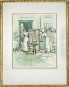 Airing The Sedan Chair by Sybil Tawse