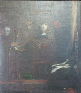 The Eastern Chest. by Albert Chevallier Tayler