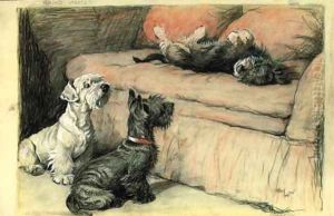 The Young Visitor by Cecil Charles Aldin