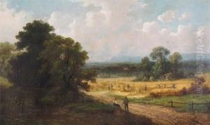 Harvest Landscape by Alfred Taylor