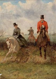 Ausritt Zur Jagd by Alfred Taylor