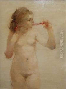 Study Of A Nude Lady Study Of A Nude Lady