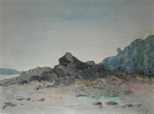 Foreshore, Corrie, Arran - view 1