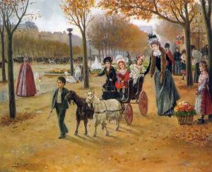 La promenade au Champs Elysees